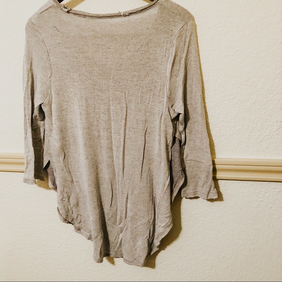 Urban Outfitters Flowey Slit Distressed Tunic - Picture 2 of 3